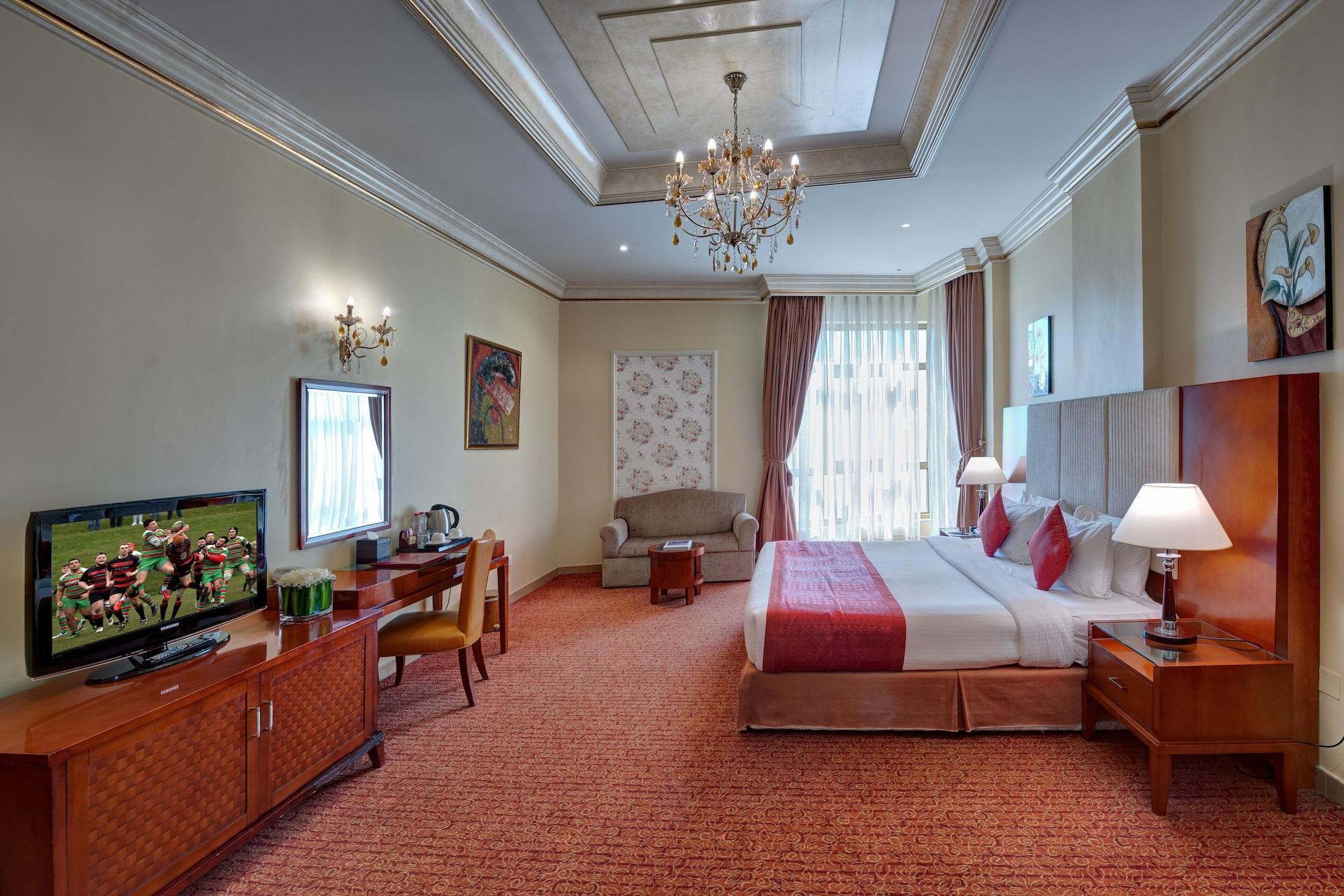 Sahara Beach Resort & Spa Šardžá Exteriér fotografie A room at the hotel